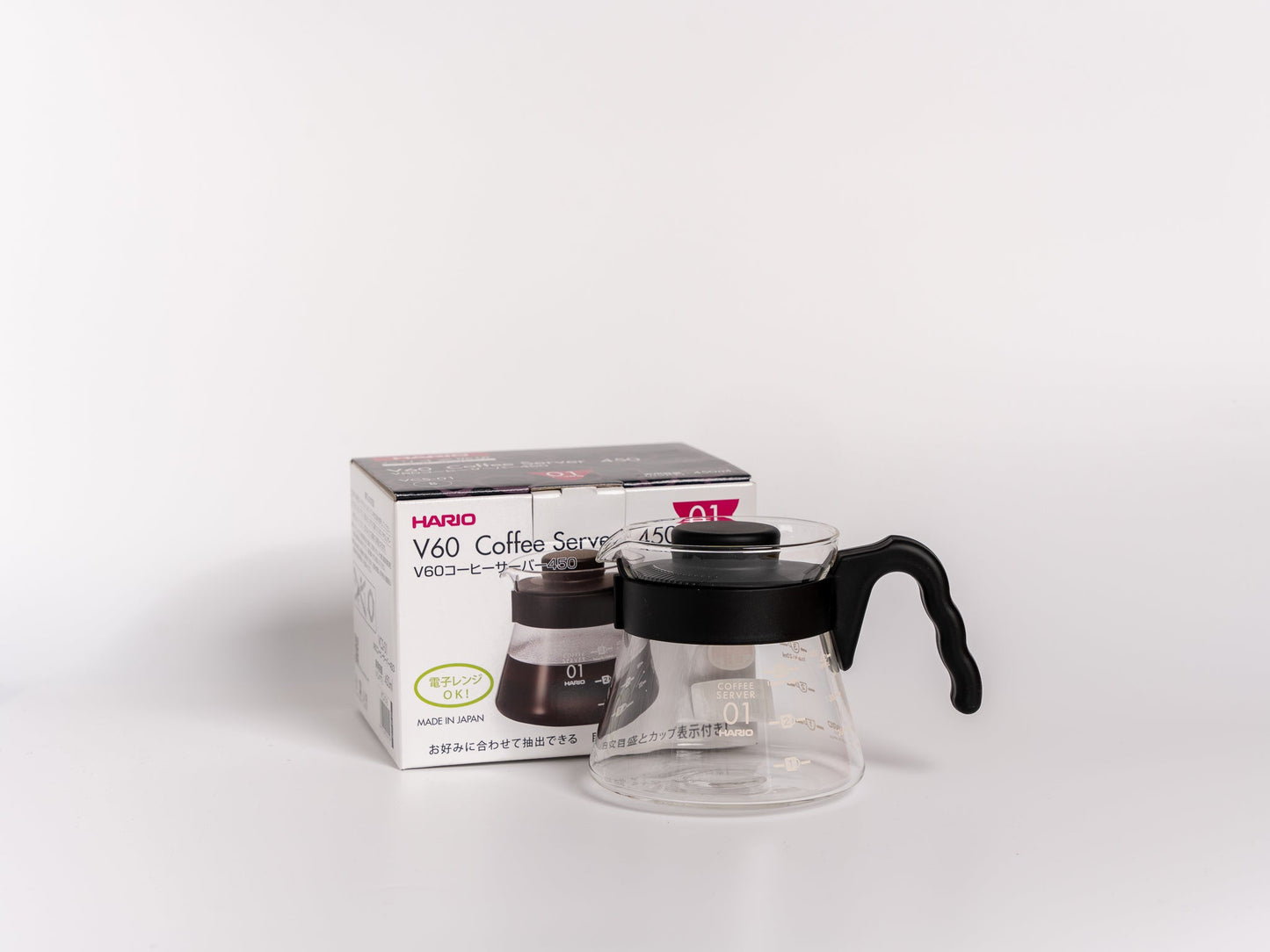 V60 Glass Server (Hario) – 450ml